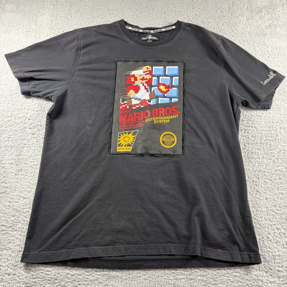 Vintage Torrel x Super Mario Brothers Shirt Mens 3x XXL Black Limited Edition